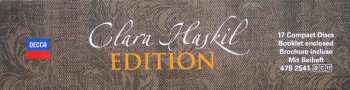 17CD/Set di cofanetti Clara Haskil: Clara Haskil Edition