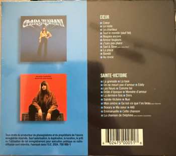 2CD/Set di cofanetti Clara Luciani: Cœur / Sainte-Victoire