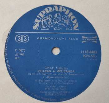 3LP/Set di cofanetti Claude Debussy: Pelleas Et Melisande