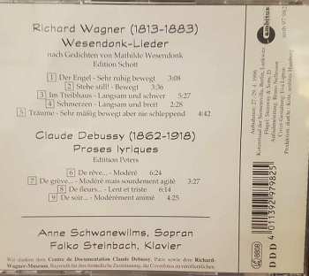 CD Claude Debussy: Proses Lyriques / Wesendonk-Lieder