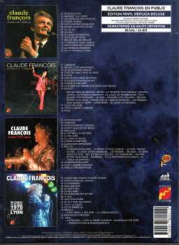 4CD/Set di cofanetti Claude François: En Public DLX | LTD