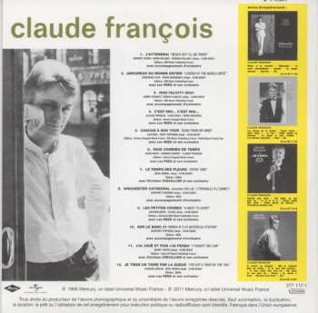13CD/Set di cofanetti Claude François: L'intégrale Des Albums Originaux 1963-1972