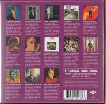 13CD/Set di cofanetti Claude François: L'intégrale Des Albums Originaux 1963-1972