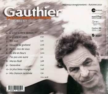 CD Claude Gauthier: Le Plus Beau Voyage De Mes Chansons De 1959 À 1972