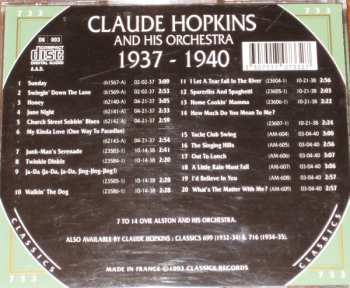 CD Claude Hopkins And His Orchestra: 1937-1940