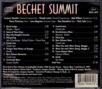 CD Claude Luter: Bechet Summit Sidney Bechet Centennial (1897-1997)