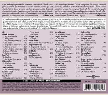 2CD Various: Claude Nougaro Et Ses Interprètes 1955-1961