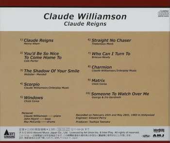 CD Claude Williamson: Claude Reigns
