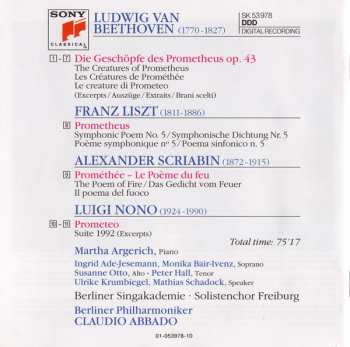 CD Ludwig van Beethoven: Prometheus – The Myth In Music