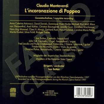 3CD Claudio Monteverdi: L'Incoronazione Di Poppea