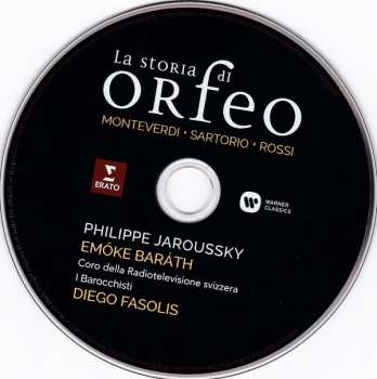 CD Claudio Monteverdi: La Storia Di Orfeo DIGI