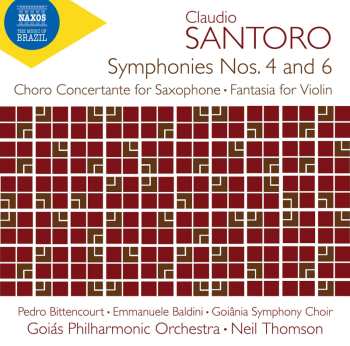 Album Claudio Santoro: Symphonien Nr.4 & 6