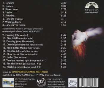 CD Claudio Simonetti: Tenebre