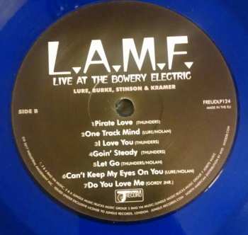 LP Walter Lure: L.A.M.F. Live At The Bowery Electric LTD | CLR