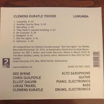 CD Clemens Kuratle Ydivide: Lumumba