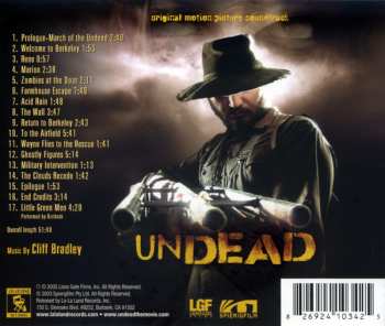 CD Clifford Bradley: Undead (Original Motion Picture Soundtrack)