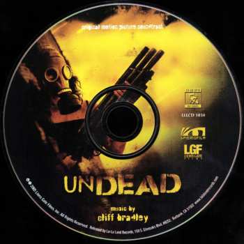 CD Clifford Bradley: Undead (Original Motion Picture Soundtrack)