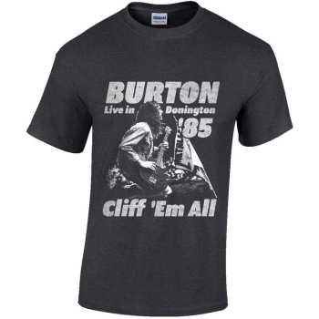 Merch Cliff Burton: Maglietta Flag Retro