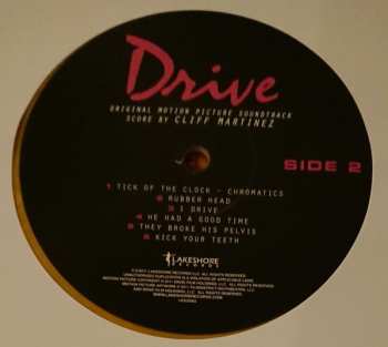 2LP Cliff Martinez: Drive (Original Motion Picture Soundtrack) CLR | LTD