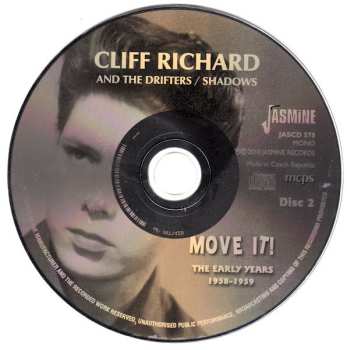 2CD The Shadows: Move It!: The Early Years 1958-1959