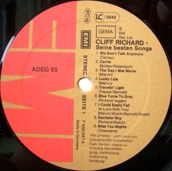 LP Cliff Richard: Move It - Seine Besten Songs