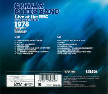 CD/DVD Climax Blues Band: Live At The BBC (Rock Goes To College, 1978)