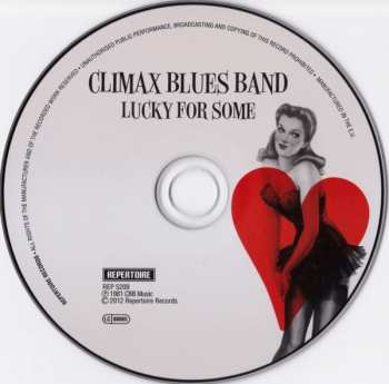 CD Climax Blues Band: Lucky For Some DIGI