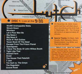 2DVD Clutch: Live At The 9:30