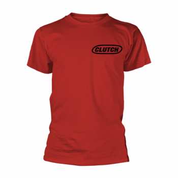 Merch Clutch: Maglietta Classic Logo Clutch (black/red)