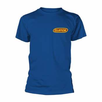 Merch Clutch: Maglietta Classic Logo Clutch (yellow/blue)