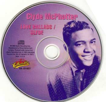 CD Clyde McPhatter: Love Ballads / Clyde