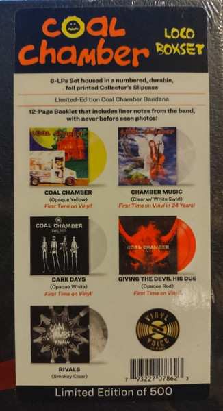 6LP/Set di cofanetti Coal Chamber: Loco LTD | NUM | CLR