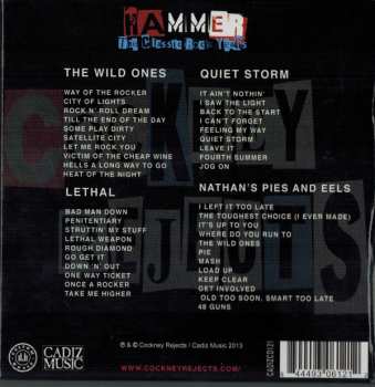 4CD/Set di cofanetti Cockney Rejects: Hammer (The Classic Rock Years)