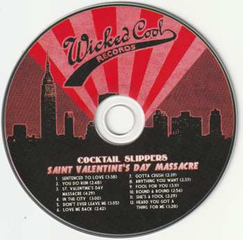 CD Cocktail Slippers: Saint Valentine's Day Massacre