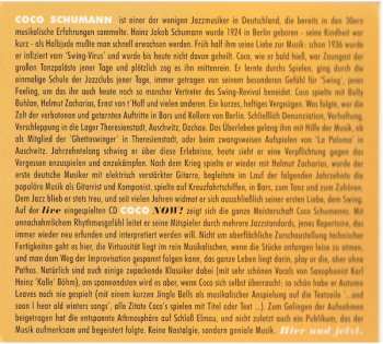 CD Coco Schumann: Now! (Coco Schumann Quartett Live)