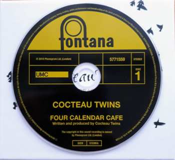 4CD/Set di cofanetti Cocteau Twins: Treasure Hiding (The Fontana Years)
