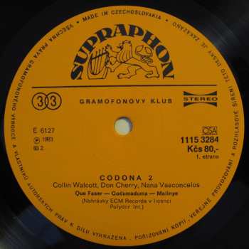 LP Codona: Codona 2