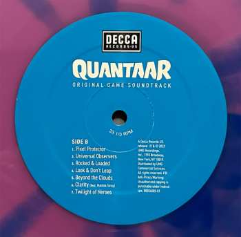 LP Cody Matthew Johnson: Quantaar (Original Game Soundtrack) CLR
