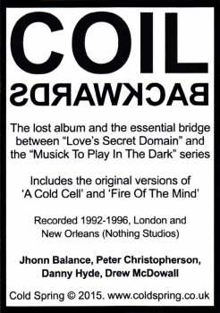 CD Coil: Backwards