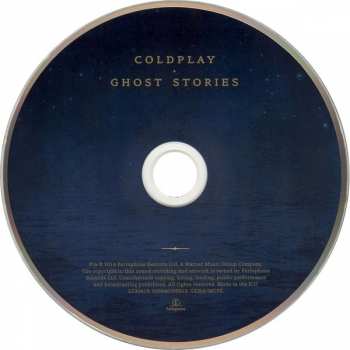 CD Coldplay: Ghost Stories