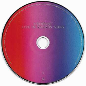 2CD Coldplay: Live In Buenos Aires