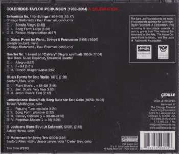 CD Paul Freeman: Coleridge-Taylor Perkinson: A Celebration