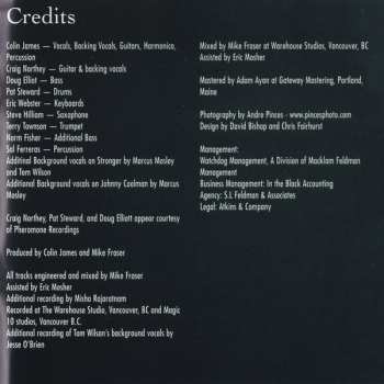 CD Colin James: Rooftops & Satellites