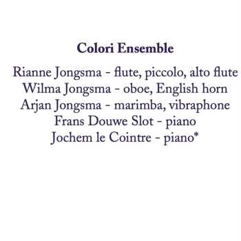 CD Colori Ensemble: Evasio