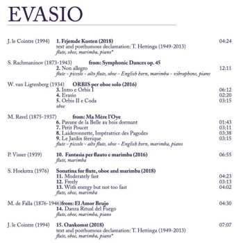CD Colori Ensemble: Evasio