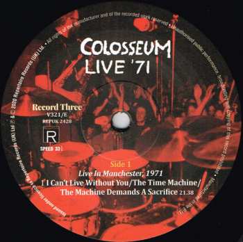3LP Colosseum: Colosseum Live '71