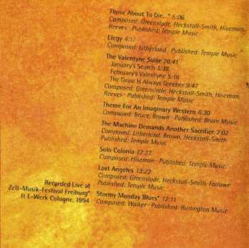 CD Colosseum: Colosseum LiveS (The Reunion Concerts 1994)