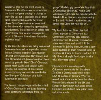 CD Colosseum: Daughter Of Time