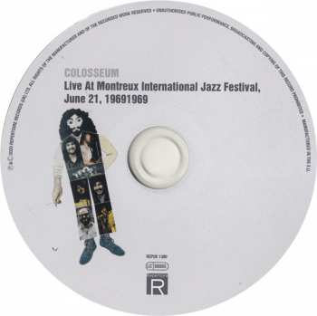 CD Colosseum: Festival International De Jazz Montreux Suisse 18 - 22 Juin 1969