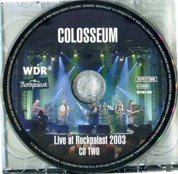 2CD/DVD Colosseum: Live At Rockpalast 2003